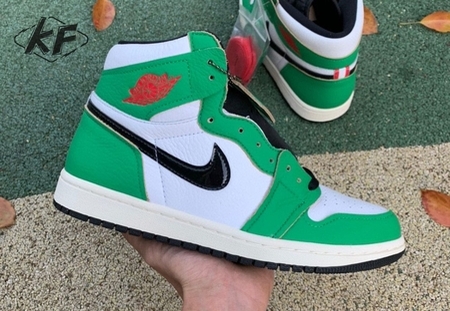 Nike Air Jordan 1 Retro High Lucky Green, Size: 40.5-46