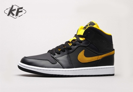 Air Jordan 1 Mid Black University Gold 40-46