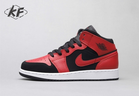 Air Jordan 1 Mid Reverse Bred 36-46