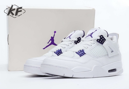 Air Jordan 4 Retro Purple Metallic 36-46