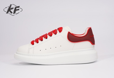 Alexander McQueen Oversized white Red SIZE: 35-45