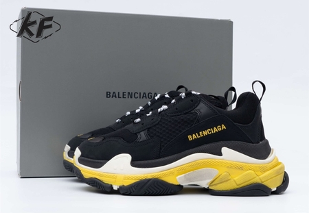 Balenciaga Triple S Black Yellow White SIZE: 35-45