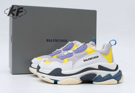 Balenciaga Triple S Purple Yellow Blue (W) SIZE: 35-39