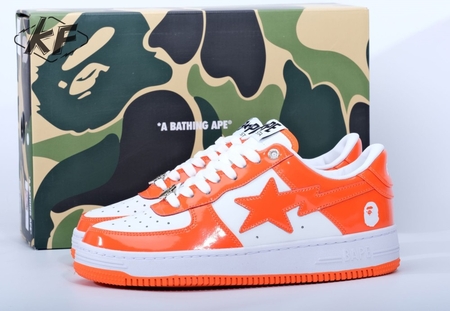 Bape Sta Low Orange Size 36-45