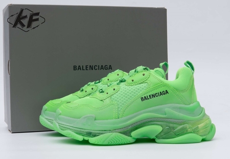 Balenciaga Triple S Neon Green Clear Sole (W) 35-45