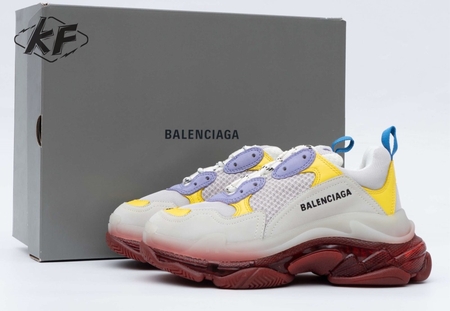 Balenciaga Triple S Red Yellow Sole 35-45