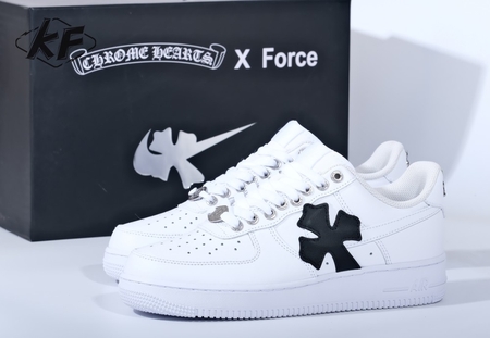 Chrome Hearts x NK Air Force 1 Triple White SIZE 36-45