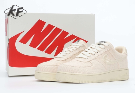 Stussy x Nike Air Force 1 Low "Fossil Stone" SP36-46