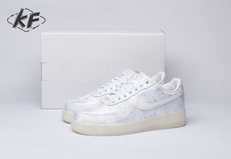 Nike CLOT x Air Force 1 White 36-46