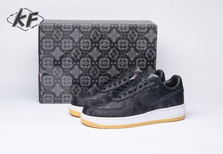 Nike Fragment X CLOT x Air Force 1 (Black) 36-46