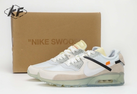 Nike OFF-WHITE x Air Max 90 White 40-46