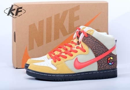 Color Skates x Nike SB Dunk High Kebab And Destroy Size