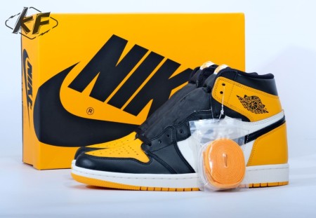 Air Jordan 1 High OG Yellow Toe Size 36-47.5