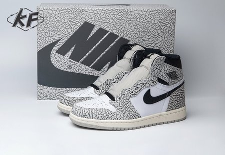 Jordan 1 Retro High OG White Cement DZ5485-052 Size 40-47.5