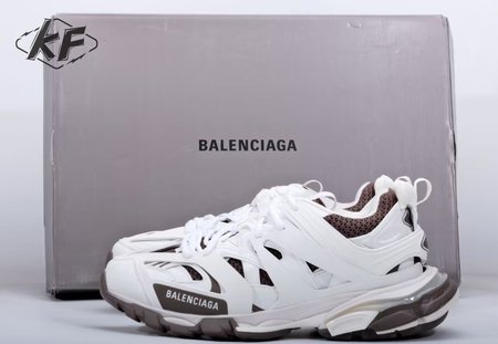 BALENCIAGA TRACK WHITE BROWN SIZE 35-46