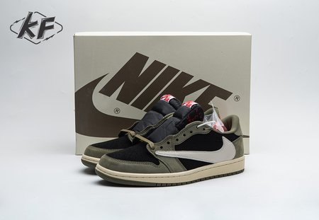 Travis Scott x Air Jordan 1 Low OG Black Olive Size 36-48.5